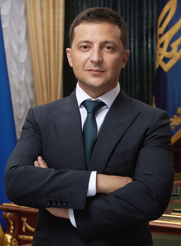 Official portrait of Volodymyr Zelenskyy